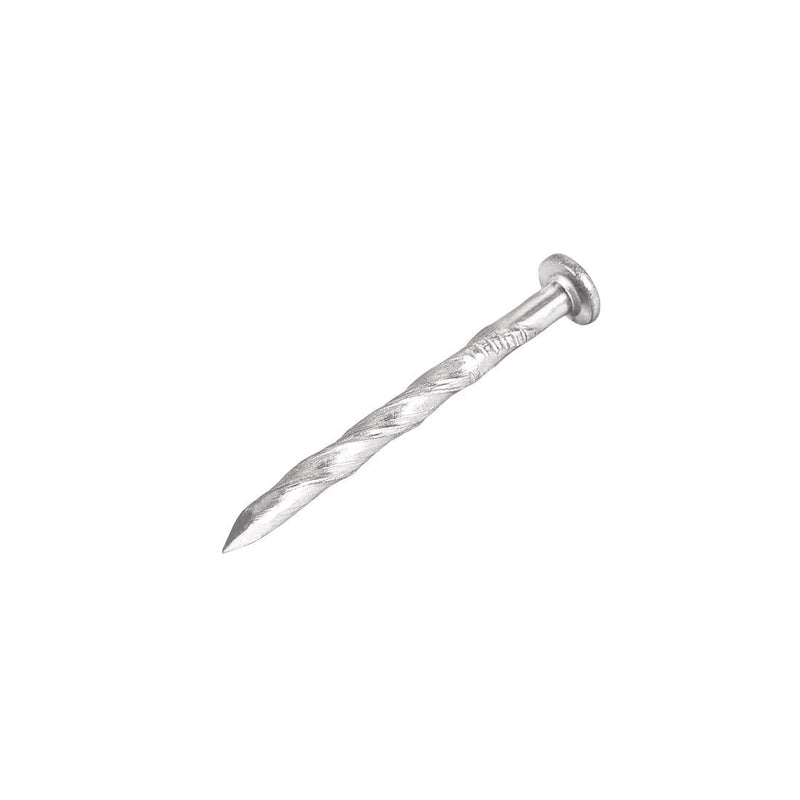 [Australia - AusPower] - uxcell Spiral Deck Nails Stainless Steel Nail Spiral Shank 32mmx2mm(LxD), 200 Pcs 