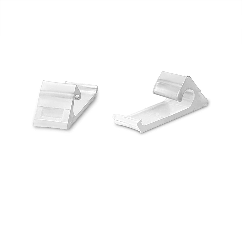 [Australia - AusPower] - THE CIMPLE CO Cable Clips, 50 PCS, Wire Management, Nylon Horizontal Siding Clips, Coaxial Mounting Home Snap-Ins, RG6 and RG59, White 50 Pack White, Horizontal 