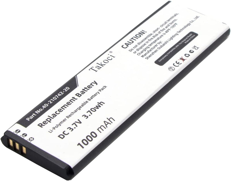 [Australia - AusPower] - RTI T2X, T3X Battery Replacement for RTI T2i, T2X, T3X, (3.7V; 1000mAh, ATB-1800-SY5530, ATB-900-SY5531 Battery) 