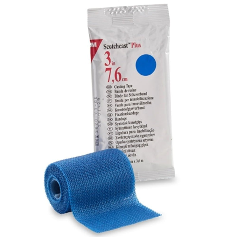 [Australia - AusPower] - Scotchcast Plus Cast Tape 3 Inch X 12 Foot Fiberglass Blue, 82003B - ONE ROLL 