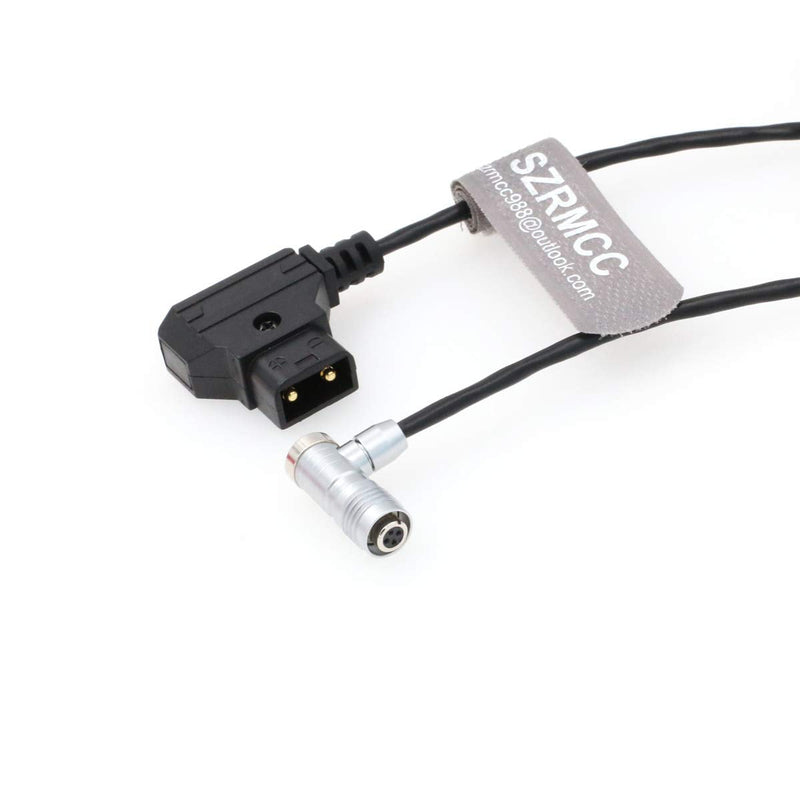 [Australia - AusPower] - SZRMCC D-tap to XS6 4 Pin Female Plug Power Cable for IKAN Portkeys BM5 BM7 HH7 HS7T Monitor (Straight Cable, Right Angle) Straight Cable 