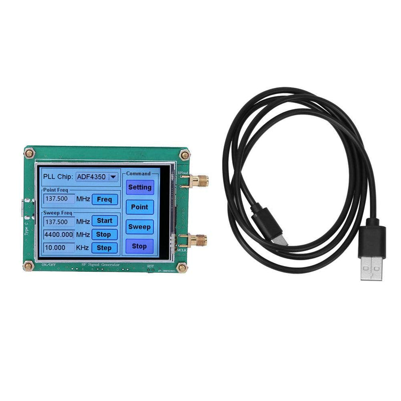 [Australia - AusPower] - Generator Full RF Sweep Dot Frequency Module Radio PC Meter Counter Control with Data Cable SMA Female ADF4350/ ADF4351 (ADF4350) 