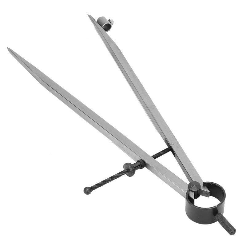 [Australia - AusPower] - Wing Divider, Adjustable&Lockable Precision Spring Divider Caliper with Pen Holder Craft Rotating Tool(300mm) 
