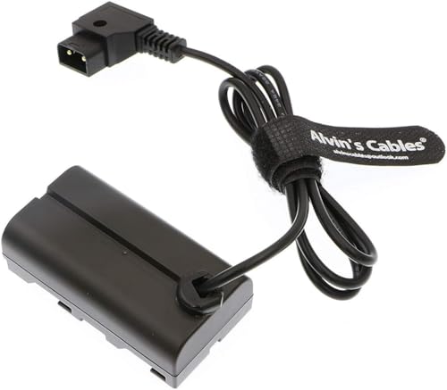 Alvin's Cables NP F550 Dummy Battery to D-Tap Power Cable for Sony NP F570 NP F970 Atomos Shinobi Atomos Ninja Monitor SmallHD Focus 7 86CM Dummy Battery