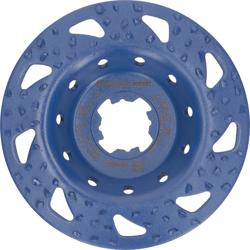 Bosch 1 x Expert Multi Material Carbide Cup Disc Coarse (for Paint on Wood, Diameter 115 mm, Coarse, Professional Accessories Small Angle Grinder)