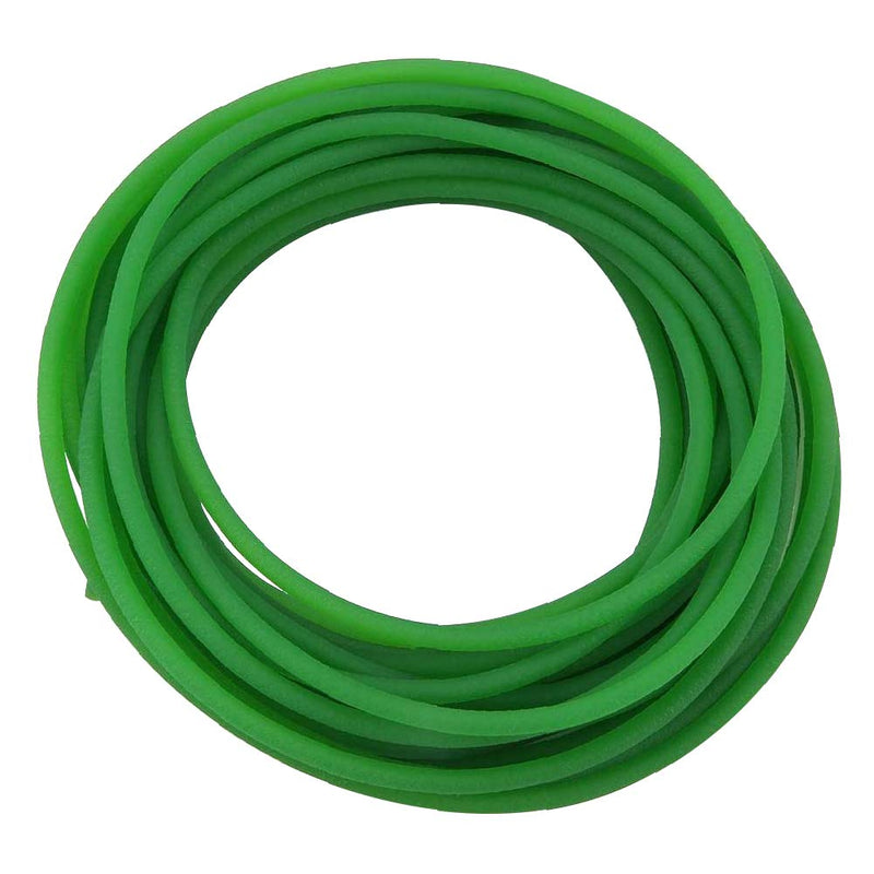 Beduan PU Transmission Round Belt 12mm OD High-Performance Urethane Belting Green for Conveyor Bonding Machine Dryer 10 Ft 12mm x 10ft 1