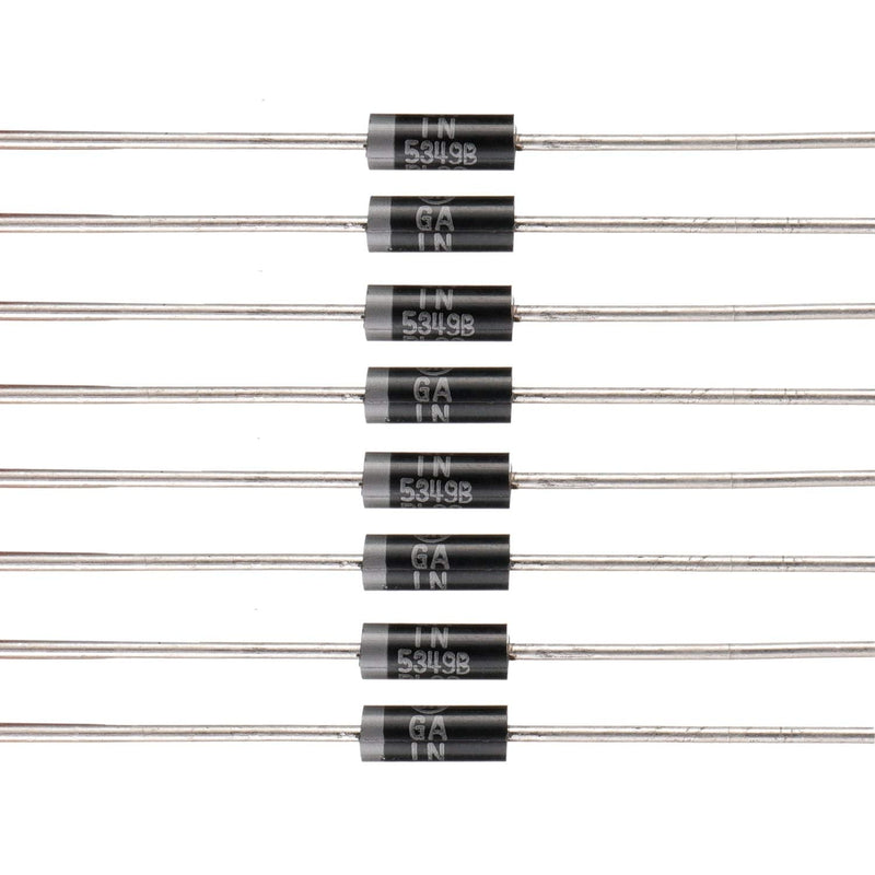 [Australia - AusPower] - BOJACK 1N5349B 5W 12V Power Zener Diodes 1N5349 5 Watt 12 Volt Axial Diodes T-18(Pack of 30 Pcs) 