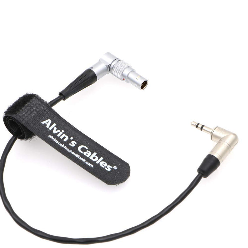 [Australia - AusPower] - Alvin's Cables Tentacle Sync Adapter Cable Tentacle Timecode Generator 3.5mm to ARRI Alexa Sound Devices 5 Pin Connector 12 o'clock Up Direction 45cm rotatable 5 pin 3.5mm→5 Pin 