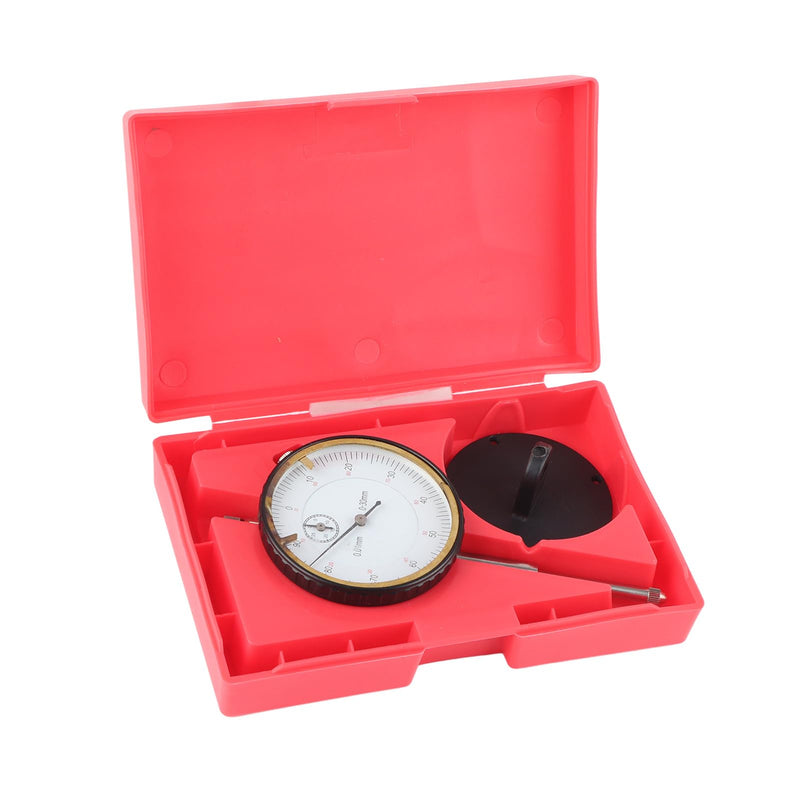 [Australia - AusPower] - Dial Indicator,0-30mm Brass Movement 7-Bearings High Speed Steel Probe Head Measurement Tool, Dial Gauge Test Indicator, Measuring Tool 