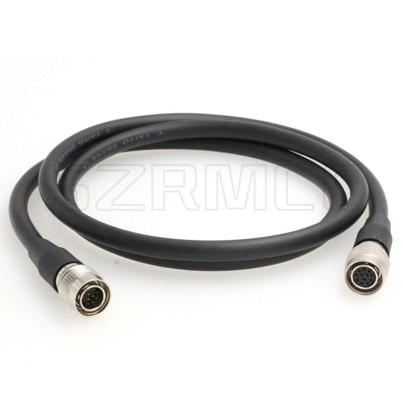 [Australia - AusPower] - SZRMCC Hirose 12 Pin Male to 12 Pin Female CCXC-12P Style Replacement Cable for Sony XC Series Intercon Hitachi Cameras (1m/3.2ft) 1m/3.2ft 