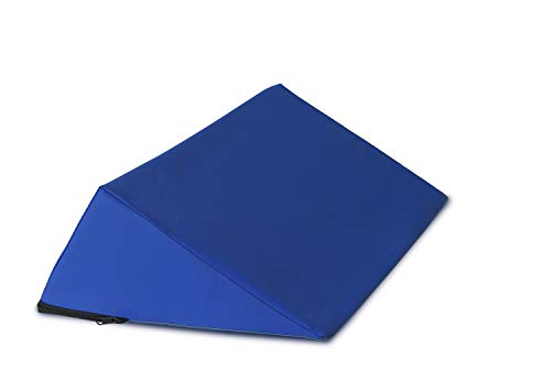 NYOrtho Positioning Wedge 30° – Bed Wedge Pillow for Pressure Relief & Alignment – Slip-Resistant, Easy-to-Clean, Wipeable Vinyl for Side Sleepers & Elderly – Patient Support Cushion – 16x12x7 in 30° 16x12x7 Inch (Pack of 1)