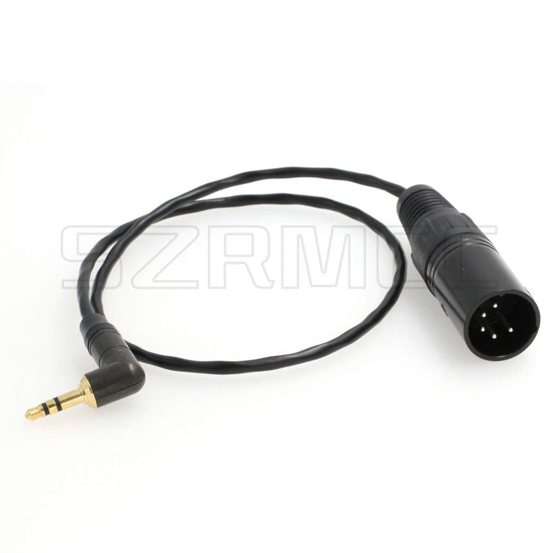 [Australia - AusPower] - SZRMCC Stereo 3.5mm to XLR 5 Pin Male Audio Input Cable for Arri Alexa XT/SXT/Amira Camera 