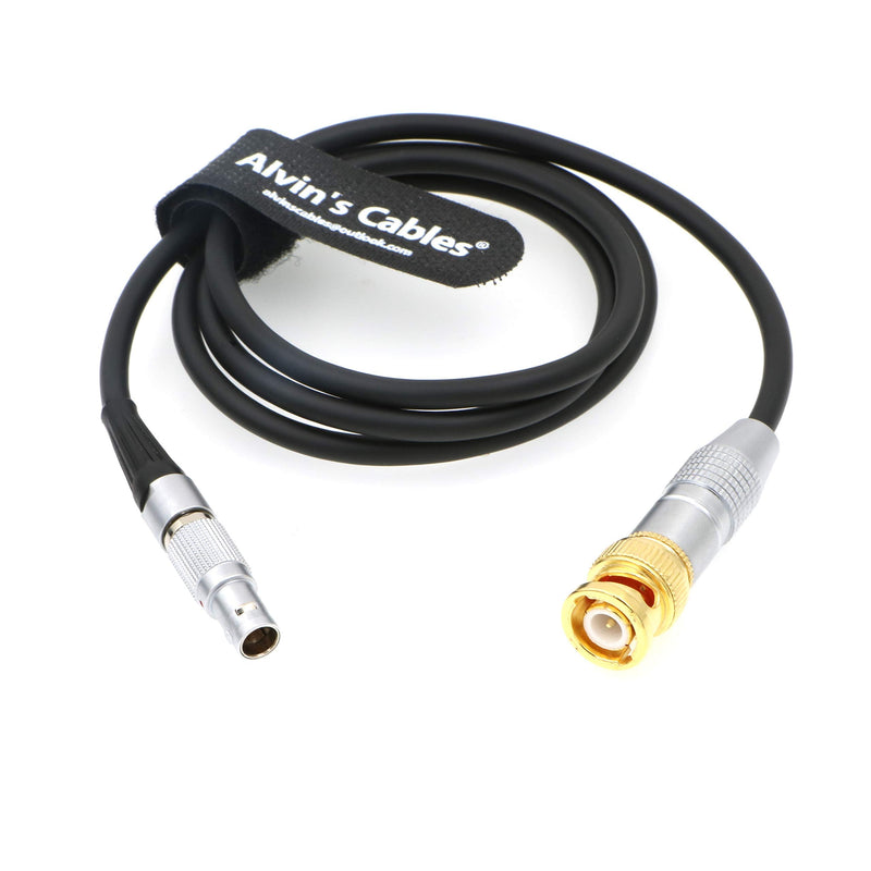 [Australia - AusPower] - Alvin's Cables 5 Pin Male to BNC SMPTE Time Code Out Cable for ARRI Mini Sound Devices 1M 
