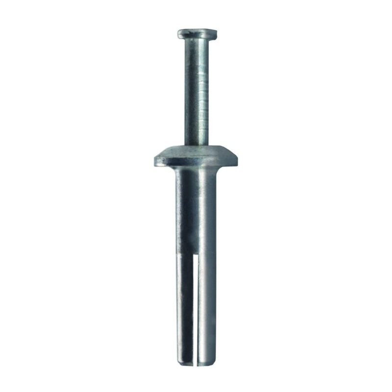 [Australia - AusPower] - 15 Qty 1/4" x 2" Zinc Plated Hammer Drive Nail in Anchors (BCP1010) 