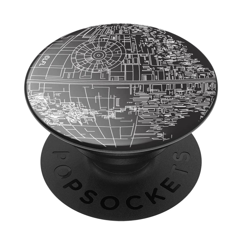 [Australia - AusPower] - PopSockets Phone Grip with Expanding Kickstand, Star Wars - Death Star Alum 