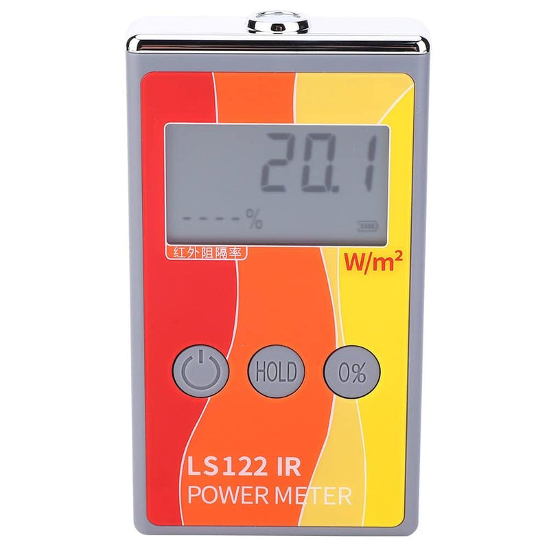[Australia - AusPower] - IR Power Meter Infrared Radiation Test Meter LS122 Handheld for Infrared Light Source Luminance IR Rejection Detection 1000-1700nm 0-40000W/m² 
