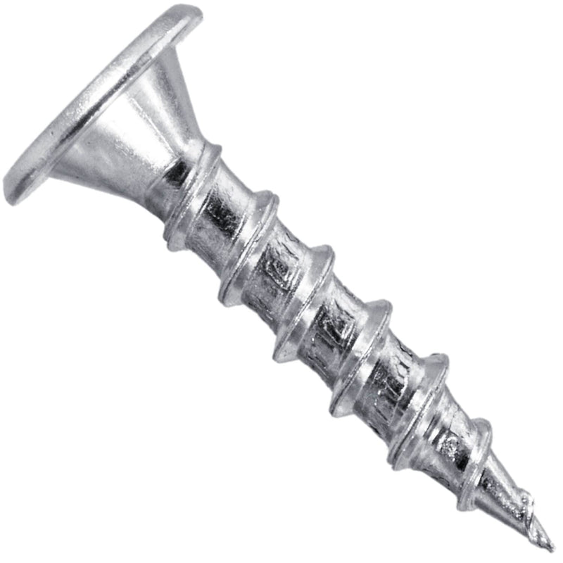 #10 x 1 Low Profile Pancake Head - Wood to Metal Roofing Screws for Standing Seam Roofs - Zinc Plated (Qty 250) 10x1"
