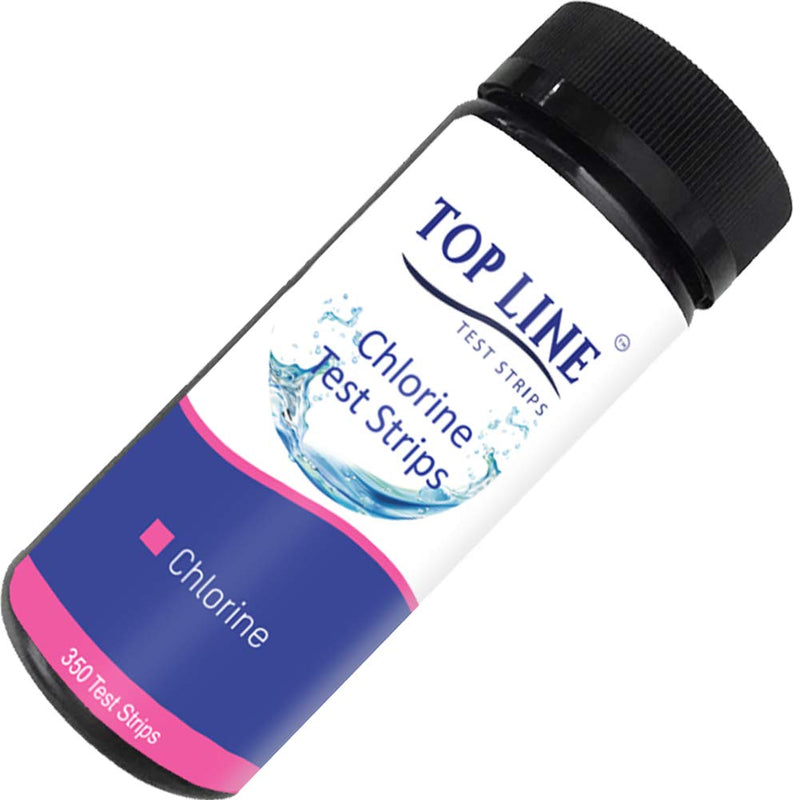 [Australia - AusPower] - 350 Chlorine Test Strips for Food Service 0-500 ppm (Value Pack) - Bleach Sanitizer Test Strips Food Service - Sanitizer Testing Strip - Chlorine Tester - Restaurant Supplies 350 Strips 