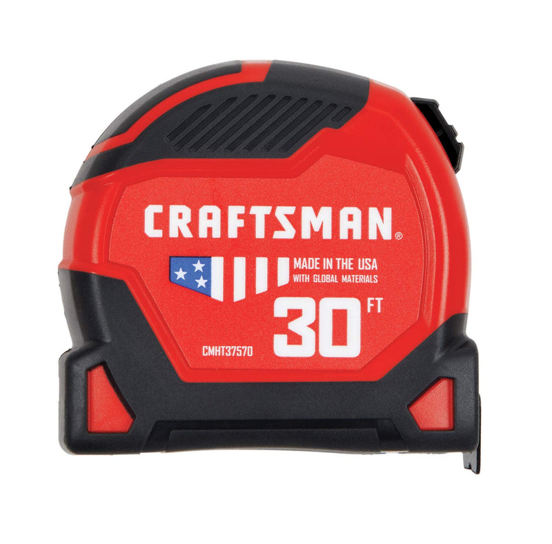 CRAFTSMAN Tape Measure, 30-Foot (CMHT37570S) (Pack of 1)