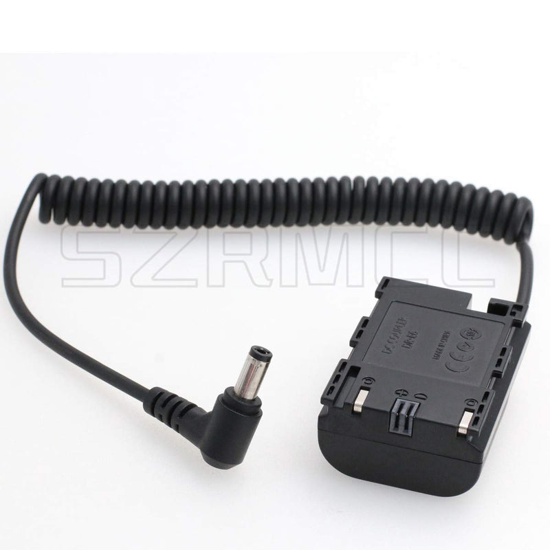 [Australia - AusPower] - SZRMCC DC 2.5 Plug to New DR E6(LP E6) Dummy Battery for Canon 60D 70D 80D Camera SmallHD 501 502 702 Monitor 
