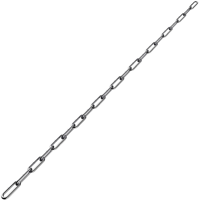 [Australia - AusPower] - Stainless Steel Chain, Lsqurel 6.5ft 13ft Metal Chain Link Chain Small 5/64in Light Duty Chain Utility Chain Jack Chain for Home Outdoor Camping Hanging etc (5/64in-6.5ft) 5/64in-6.5ft 