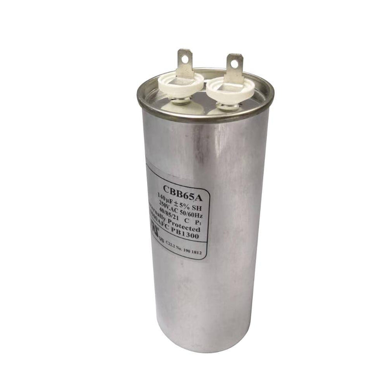 [Australia - AusPower] - CBB65A Run Capacitor 250VAC 250V AC 140uF 140 uF 140MFD 40/85/21 C P1 50/60Hz 10000AFC PB1300 