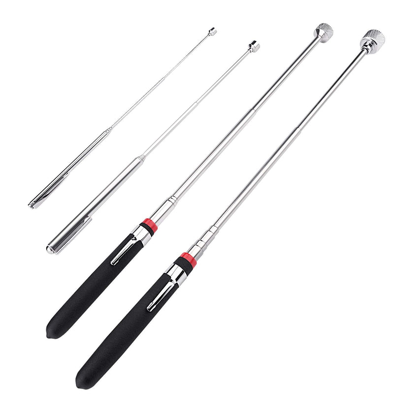 [Australia - AusPower] - Magnetic Pick Up Tool 4 Pack, Telescopic Magnet Stick (1.5LB 3LB 10LB 15LB) Birthday for Men, Dad, Husband, Christmas for Men Him Stocking Stuffers, Boyfriend Husband Dad Present 