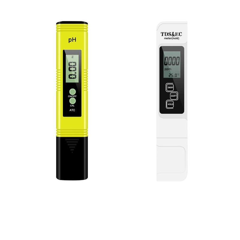 [Australia - AusPower] - iPower LGTESTWATERPHV1 Digital pH Meter, 0.01 High Accuracy, Water Quality Tester for Household Drinking Water, Swimming Pools, Aquariums PH&TDS&EC 