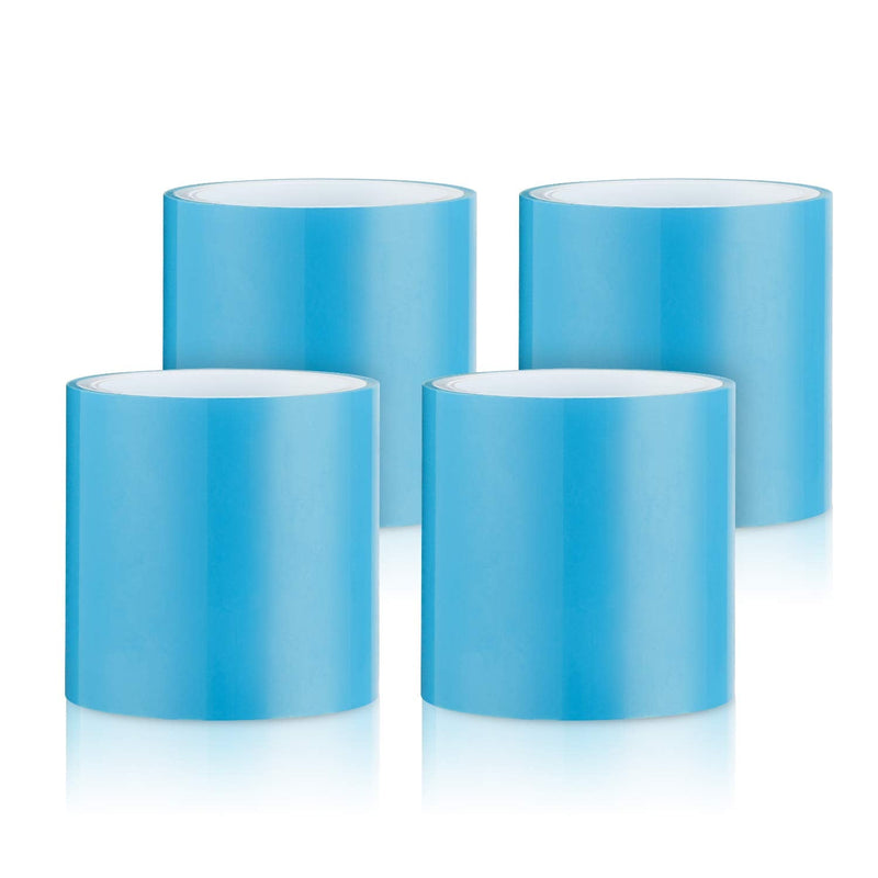 Gartful Resin Tapes for Jewelry, Seamless Sticky Paper Tape for Epoxy Resin Molding, Traceless Tape for Arts & Crafts, Making River Tables, Jewelry Metal Hollow Frame Bezels, Pendant - 4Rolls - 65ft 2 x 196.8 in