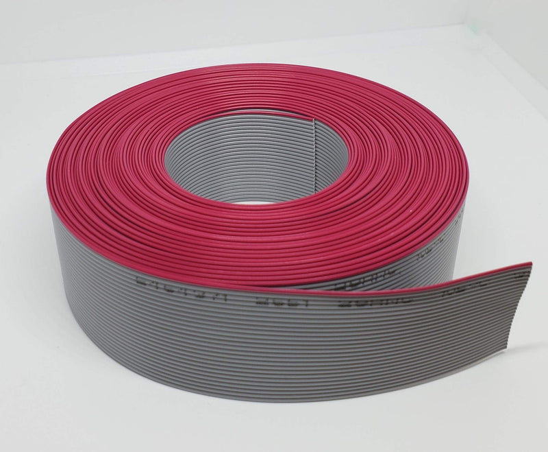 [Australia - AusPower] - Connectors Pro - 26P 10 Meters or 33 Feet Roll IDC Silver Flat Ribbon Cable for 2.54mm 0.1" Connectors, 26 Wire, 26 Conductors 