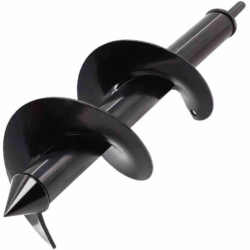 [Australia - AusPower] - TCBWFY 4"x12"Auger Drill Bit for Planting Digging Holes,Garden Plant Flower Bulb Auger Spiral Hole Drill Rapid Bulb Planter Earth Auger Bit,Compatible to Hex Adjustable Chuck 