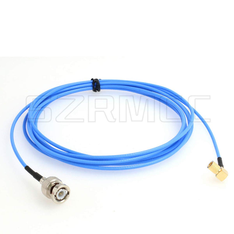 [Australia - AusPower] - SZRMCC Right Angle Microdot 10-32UNF Male M5 to BNC Male Test Cable for Vibration Acceleration Sensor (1m/3.2ft) Right Angle M5-BNC 1m 