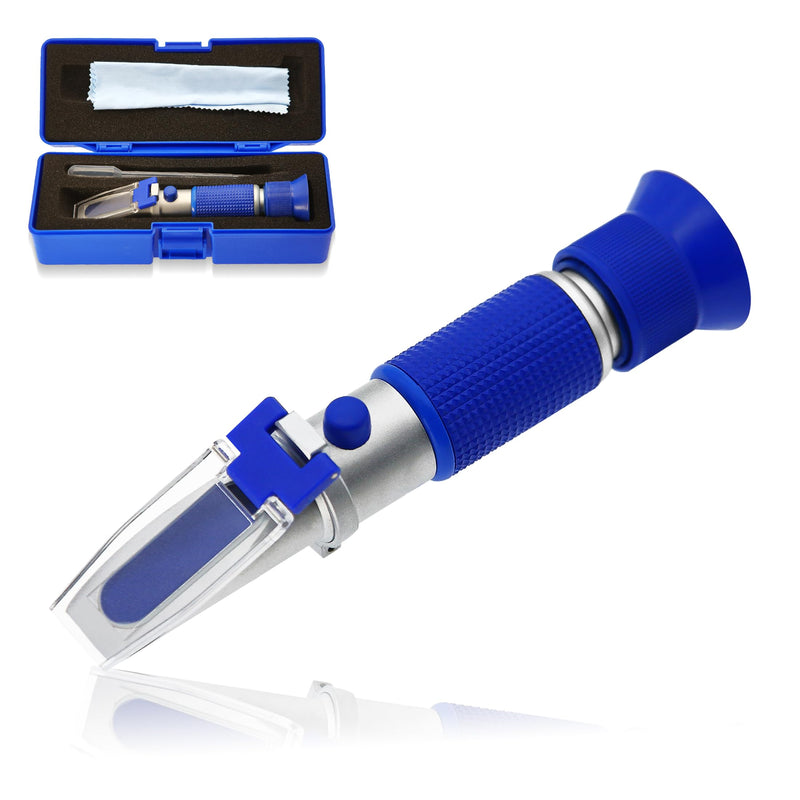 [Australia - AusPower] - DEF Refractometer 0-40% AdBlue Diesel Exhaust Fluid Urea Concentration Refractometer Coolant Refractometer with ATC for Automotive Diesel (Made of Copper Not Cheap Aluminum) Test DEF Urea Concentration 