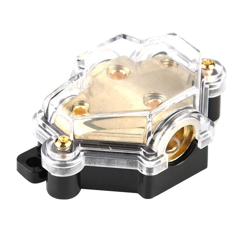 Distribution Block, Power Distribution Block, 3-Way Car Audio Stereo Power Distribution Block Splitter 1 in 3 Out