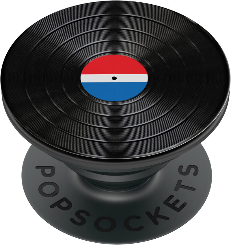 [Australia - AusPower] - PopSockets Phone Grip with Expanding Kickstand, Backspin PopSocket, Spinning PopSockets - 45 RPM Vinyl 