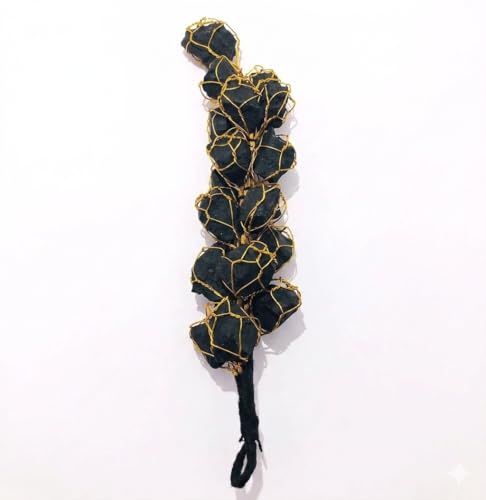 Black Tourmaline Gemstone Tree 7.5 INCHES Crystal Healing Home Office Gift Reiki FENG Shui Meditation Peace Wellness Health Metaphysical Gemstone Energy Power Handcrafted