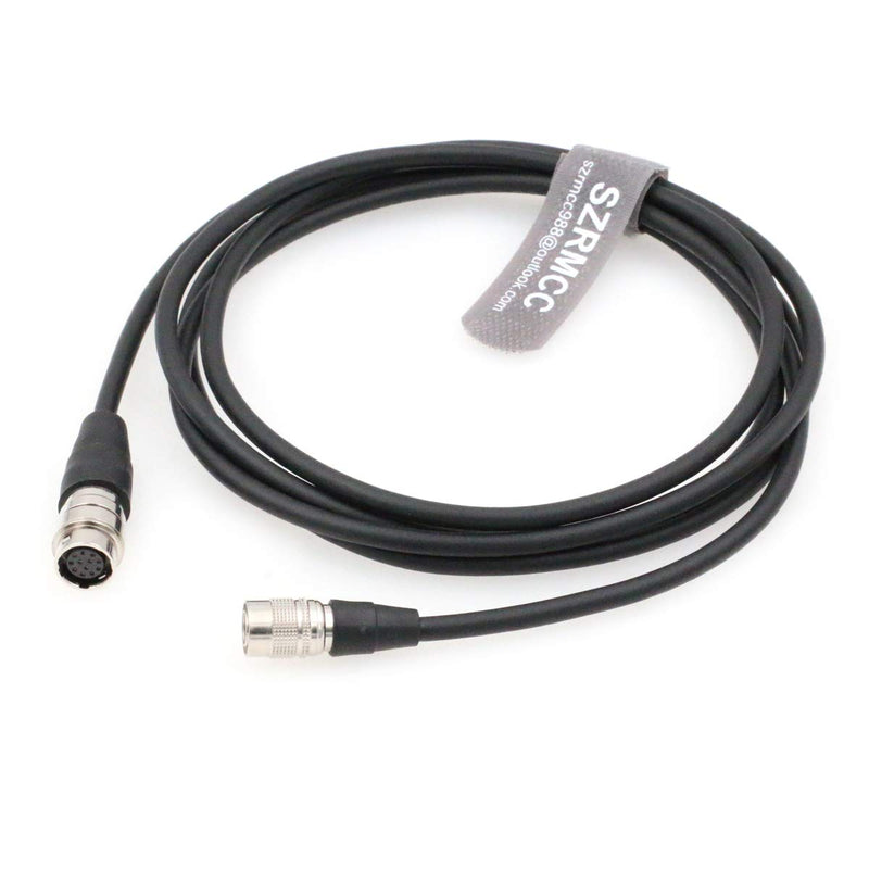 [Australia - AusPower] - SZRMCC Hirose 4 Pin Male to Hirose 12 Pin Female Start Stop Power Cable for Sony F55 F5 Camera to B4 2/3" Fujinon Nikon Mount Lens 