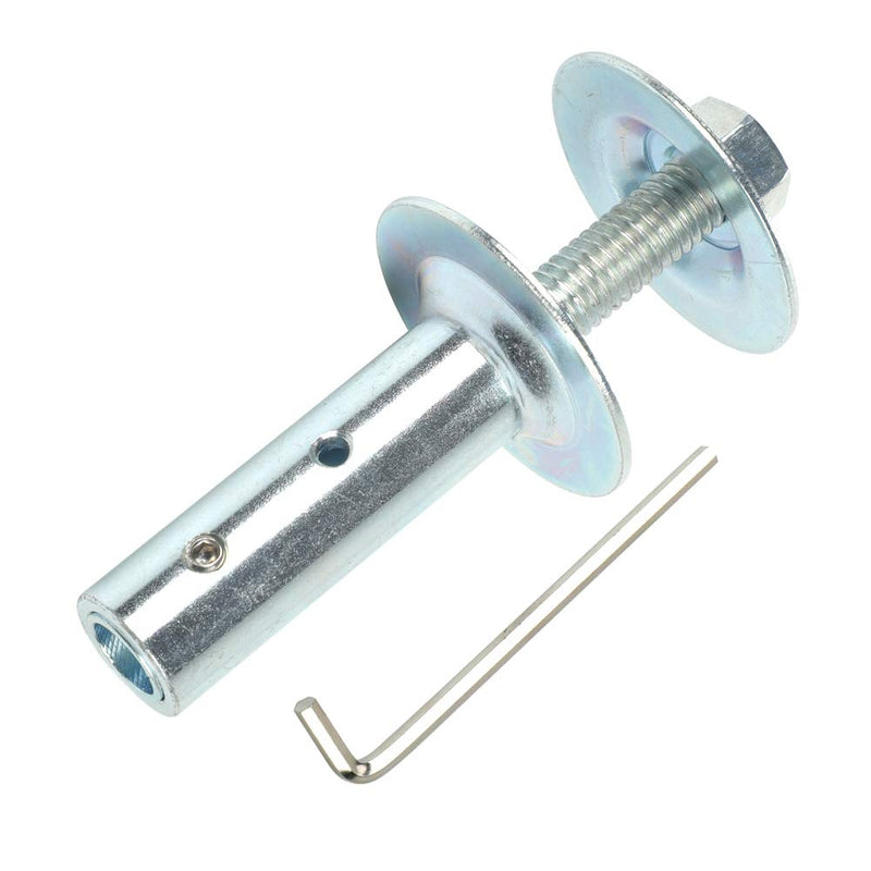 Shaft Arbor Extension 1/2" and 5/8"/ Motor Arbor Threaded Shaft Adapter Longer Version for Buffing Grinding Wheels/For Bench Grinder - Right 1 Pack 1/2" and 5/8"/-Longer Version