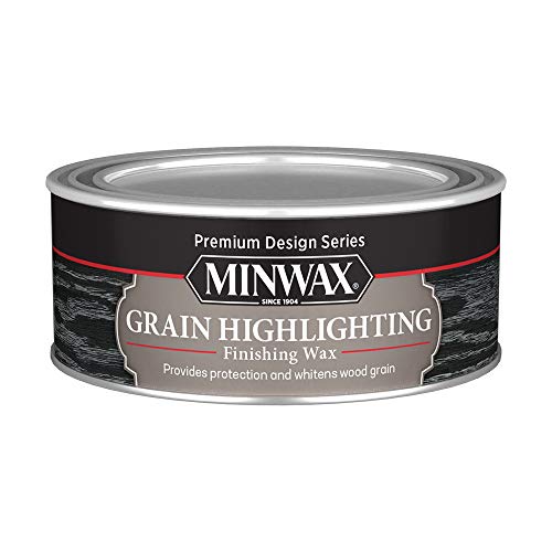 Minwax finishing wax wood filler for grain highlighting, 401140000 can