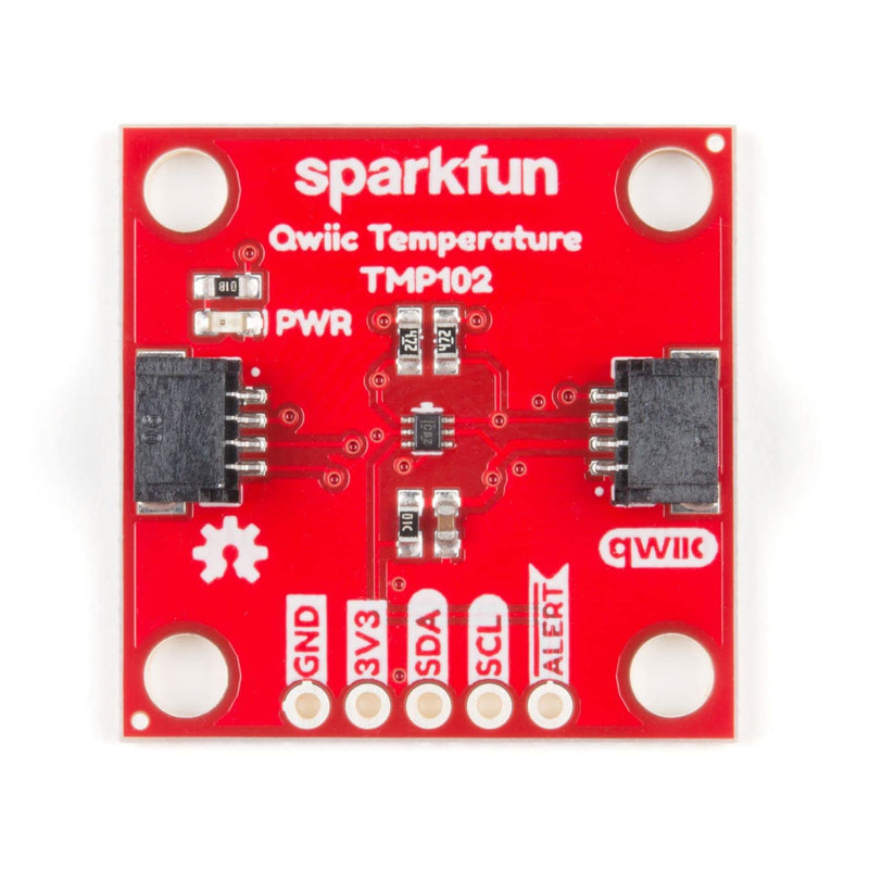 [Australia - AusPower] - SparkFun Digital Temperature Sensor - TMP102 (Qwiic)-Compatible with Arduino and other Single-board computers Easy-to-Use I2C sensor Plug-and-Play breakout board Runs from 1.4-3.6V input Use with 3.3V 