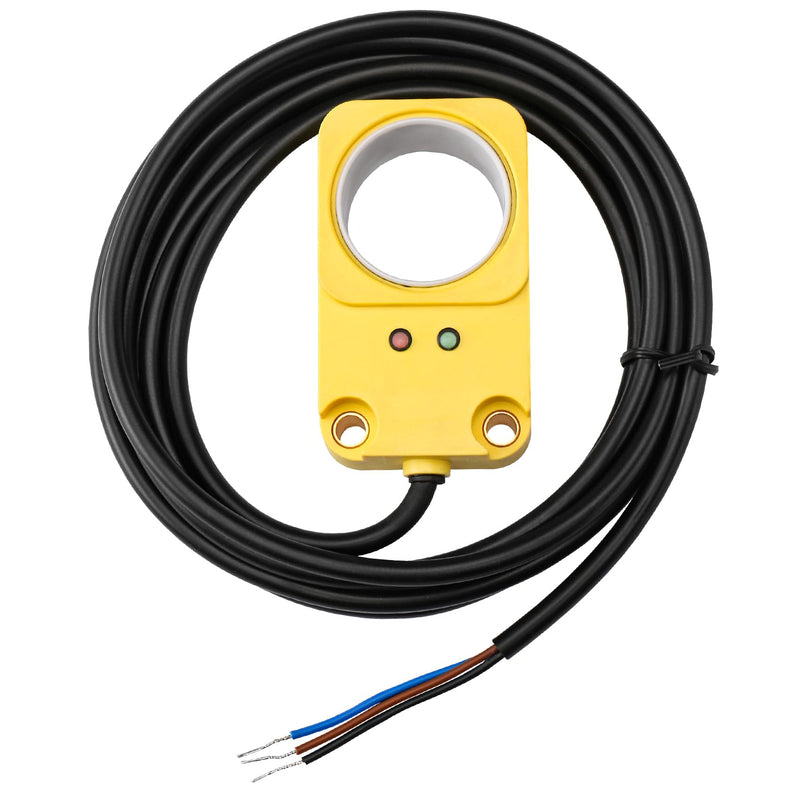 [Australia - AusPower] - Baomain Ring Proximity Switch Ring Sensor BM-M68-30DN NPN, NO(Normally Open) 30mm Diameter Sensor Screw Machine Feeding Detection and Counting 
