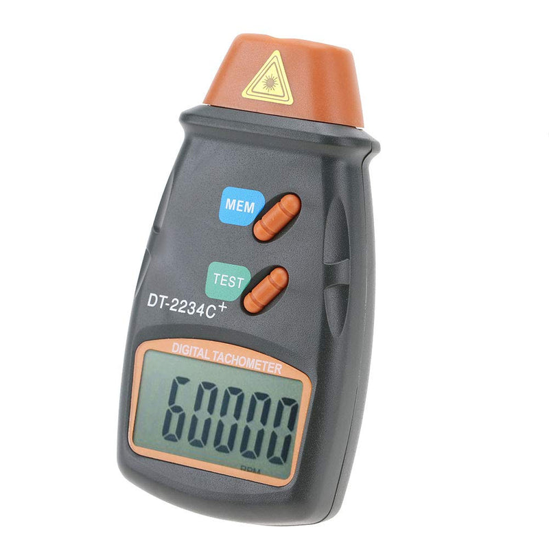 [Australia - AusPower] - Handheld Digital Photo Tachometer, Non-Contact Digital LCD Laser Photo Tachometer Mini RPM Tester Meter 2.5RPM to 99999 RPM 