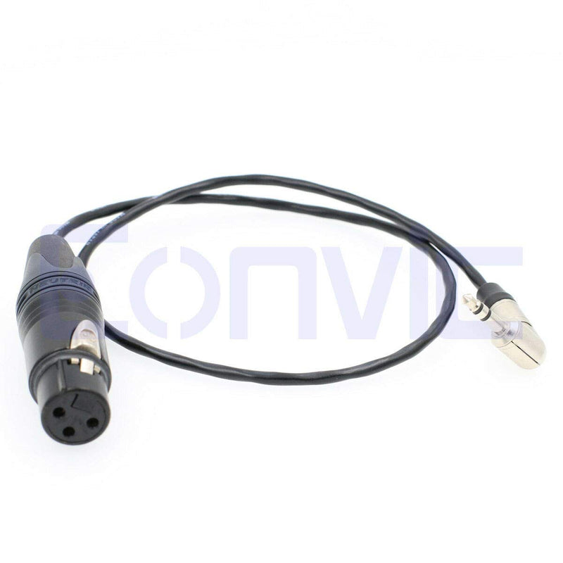 [Australia - AusPower] - SZRMCC Stereo 3.5mm TRS Plug to XLR 3 Pin Female Microphone Audio Conversion Cable 