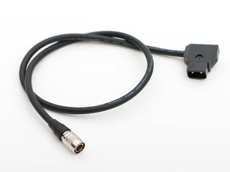 [Australia - AusPower] - Male D-tap to 4pin Hirose Male Power Cable 1.6ft 50cm for ZAXCOM Sound Devices 