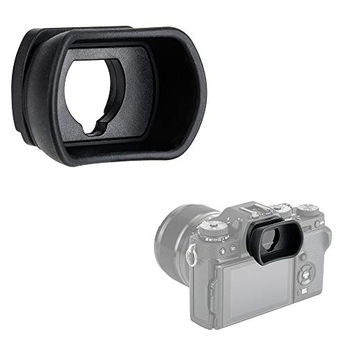 Kiwifotos Long Soft Viewfinder Eyecup Eyepiece for Fuji X-T5 X-T4 X-T3 X-H2 For Fuji X-T5 X-T4 X-T3 GFX100S & More Camera