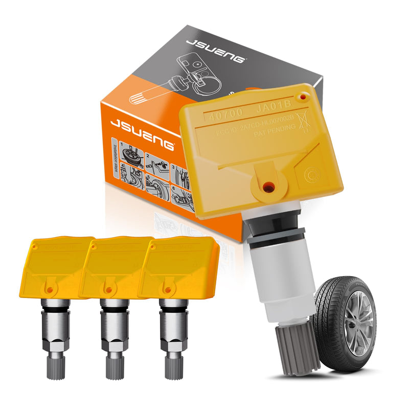 [Australia - AusPower] - 4PCS TPMS Sensor Tire Pressure Monitoring Sensor fit for Nissan Maxima Murano Frontier Armada Altima Pathfinder Juke 350z Altima Versa Rogue, Infiniti EX FX Q45, Replaces 40700-JA01B 407001AA0B 315MHZ 
