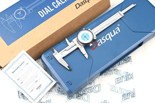 Dasqua 1332-4105 0-4" Machinist Grade Dial Caliper 0-4"