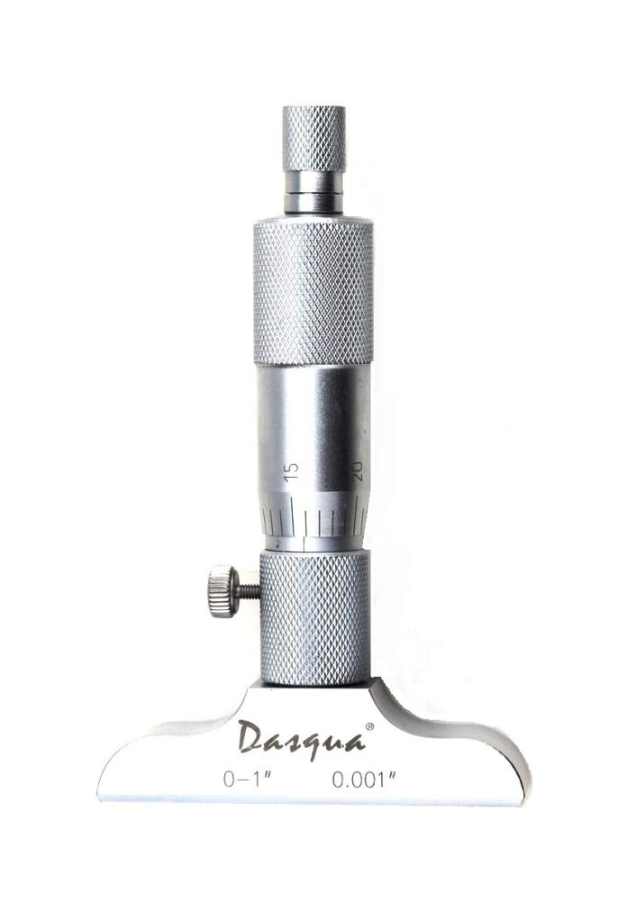 [Australia - AusPower] - Dasqua 4612-5105 0-1" Depth Micrometer 
