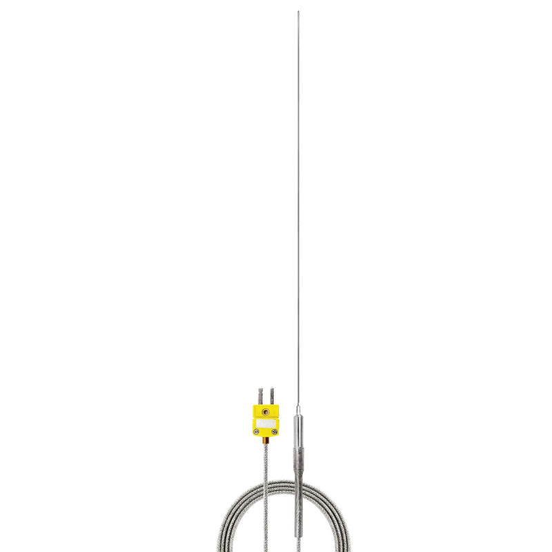 [Australia - AusPower] - TL1912SL K-Type Inconel 600 Flexible Thermocouple Temperature Sensor Probes -40~2012°F, 0.5mm / 300mm 0.5mm /300mm 