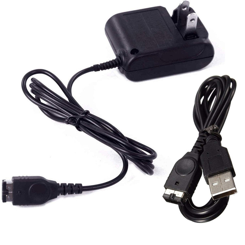 [Australia - AusPower] - Charger Kits for Gameboy Advance SP, AC Adapter Supply Charger and USB Charging Cable for Gameboy Advance SP (GBA SP) and Nintendo DS 